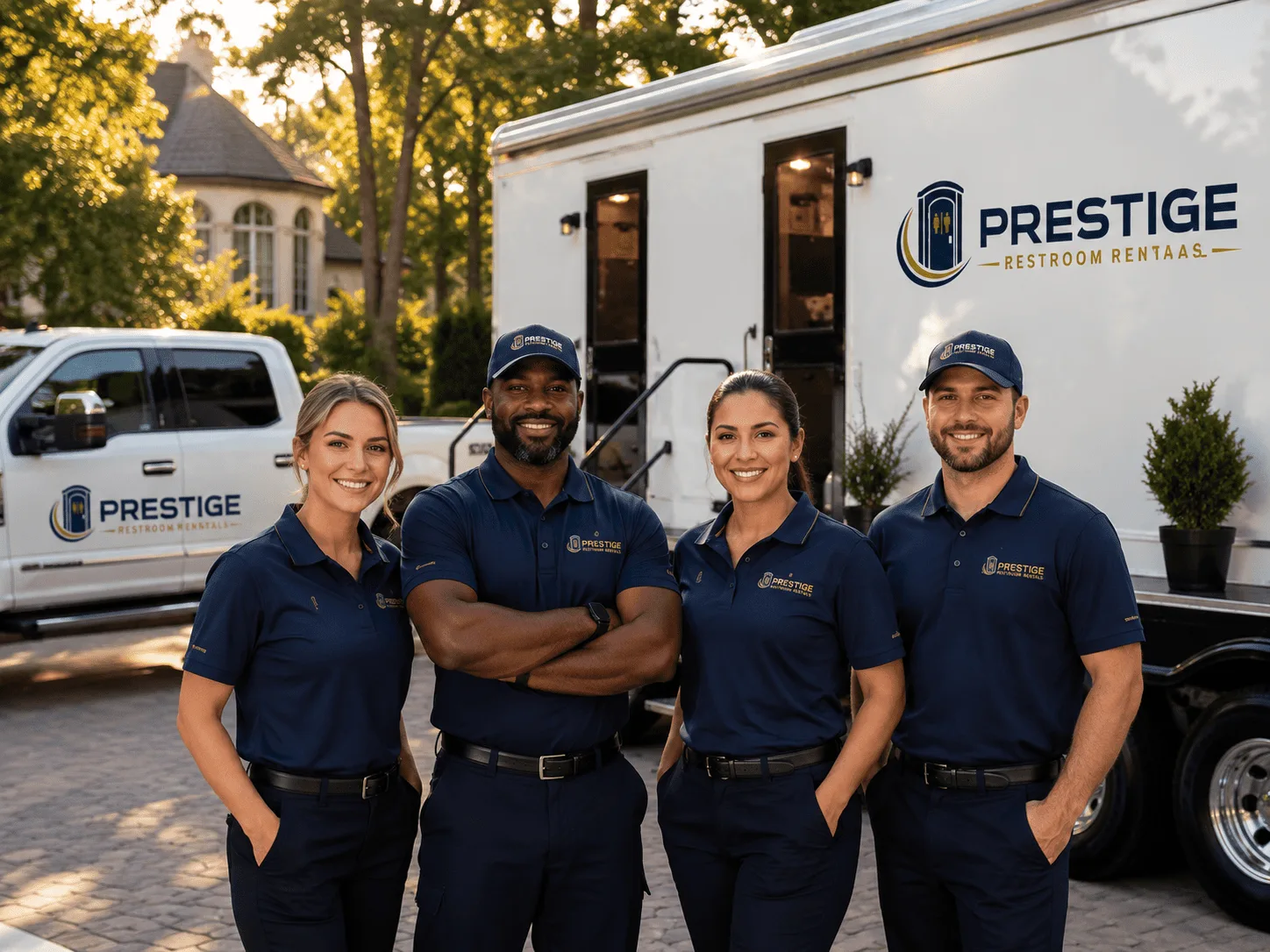 Trusted Luxury Portable Restrooms company in Unionville, IA